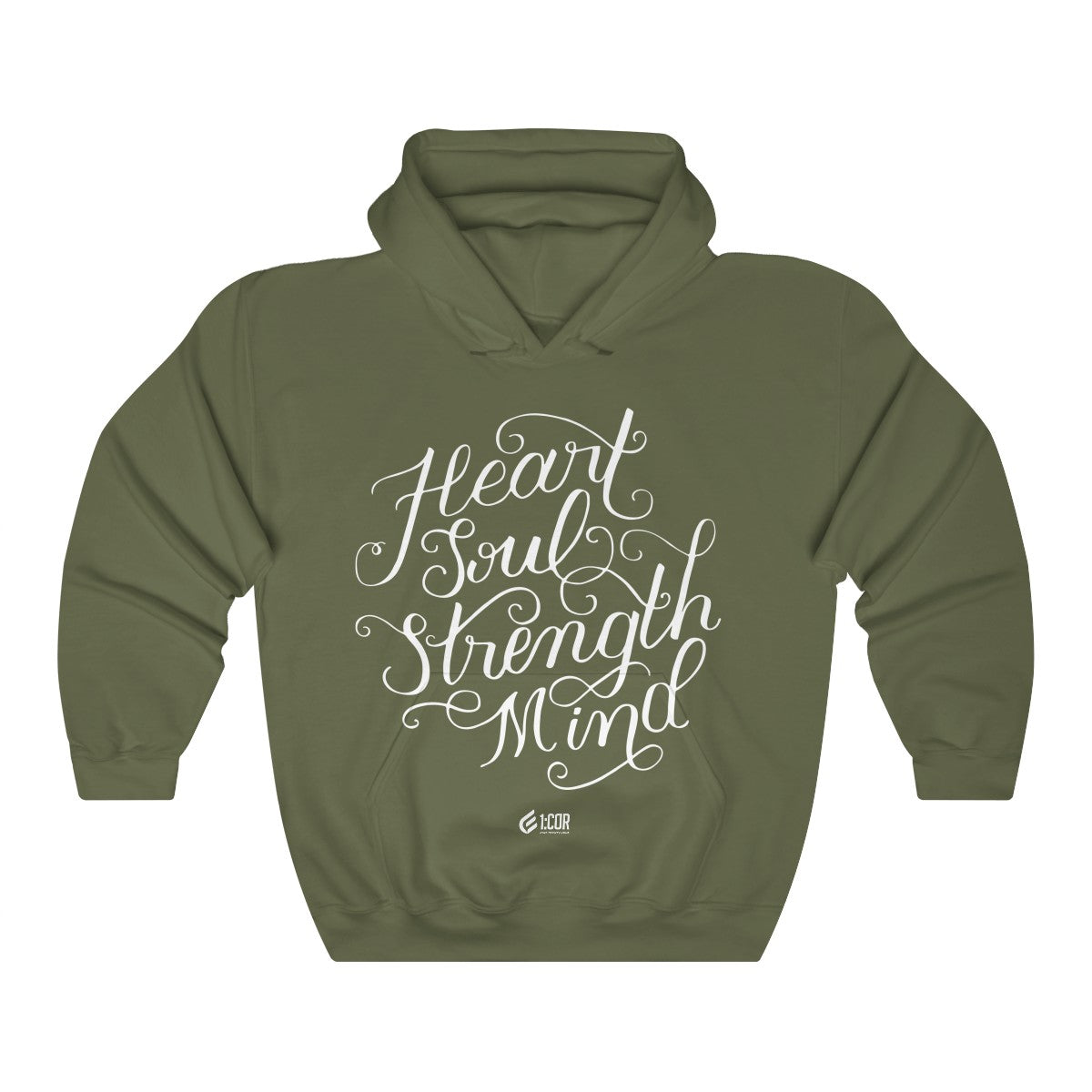 Heart Soul Strength Mind | Hooded Sweatshirt