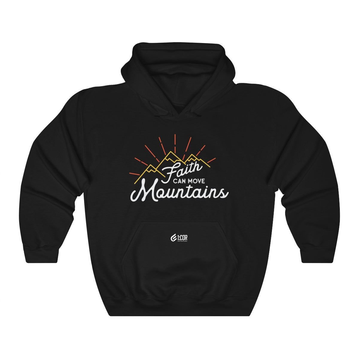 Faith and Mountains | Hooded Sweatshirt
