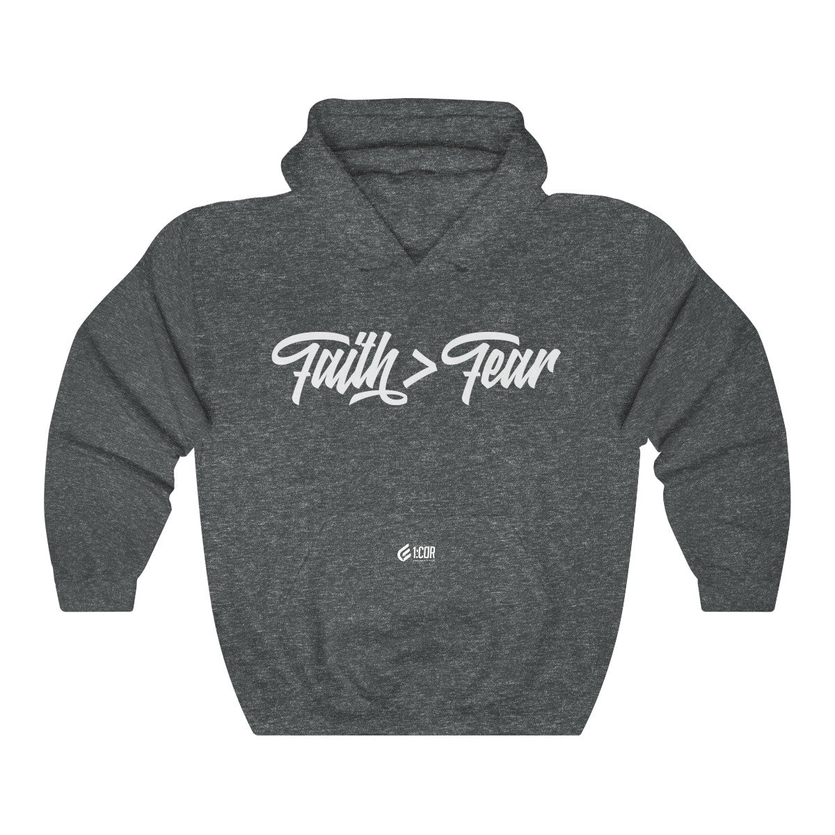 Faith > Fear | Hooded Sweatshirt