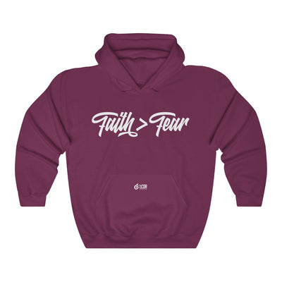 Faith > Fear | Hooded Sweatshirt