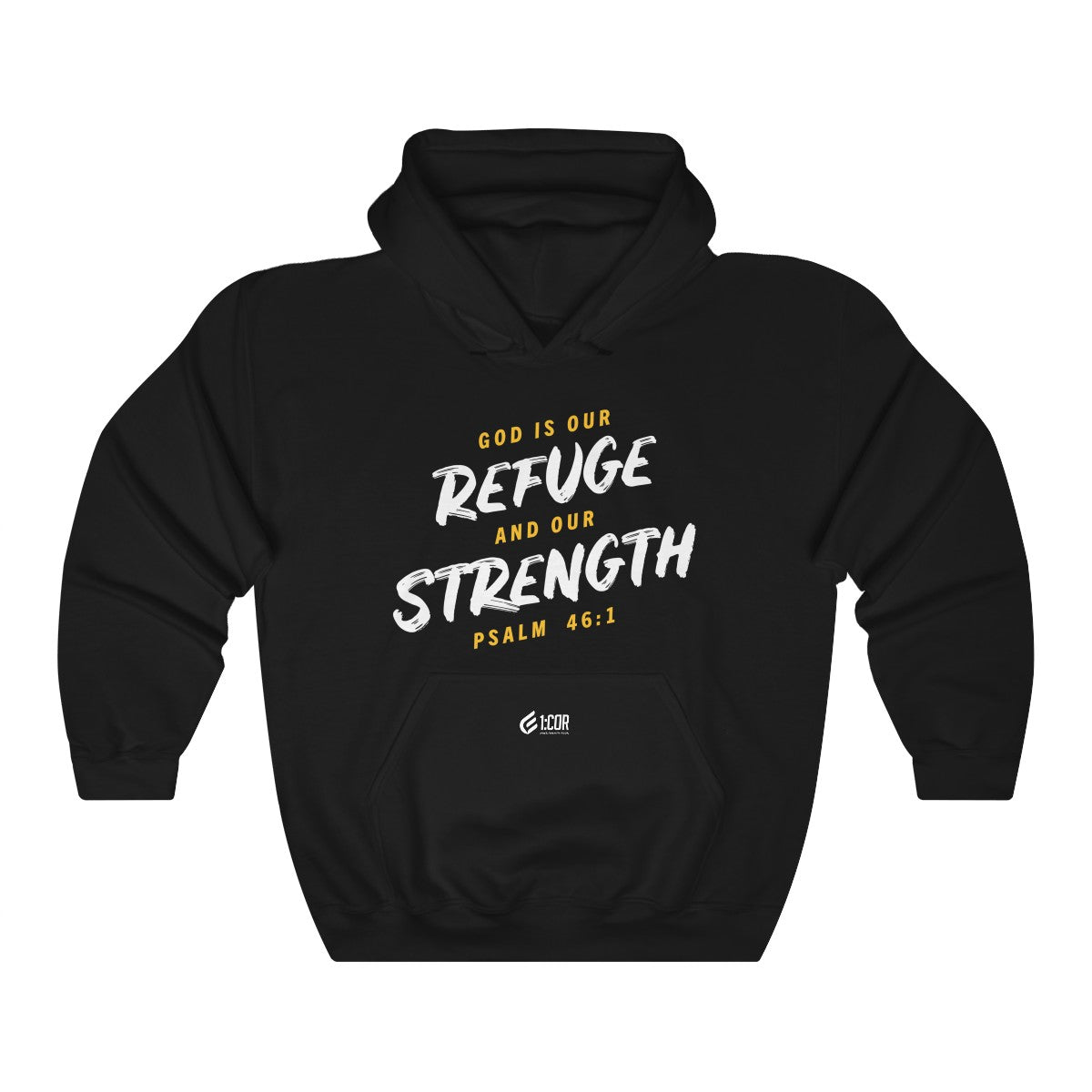 Refuge and Strength | Hooded Sweatshirt
