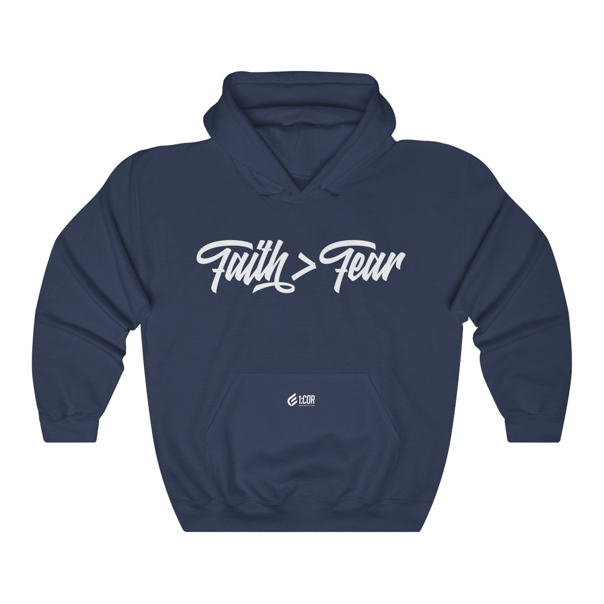 Faith > Fear | Hooded Sweatshirt