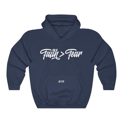 Faith > Fear | Hooded Sweatshirt