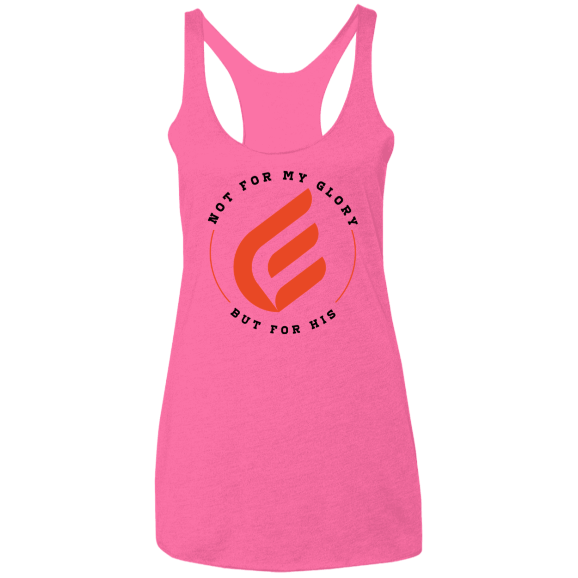 For His Glory | Ladies’ Racerback Tank