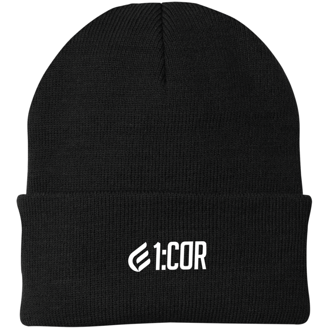 1:Cor | Embroidered Knit Beanie