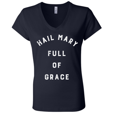 Hail Mary Dark | Ladies’ Performance V-Neck
