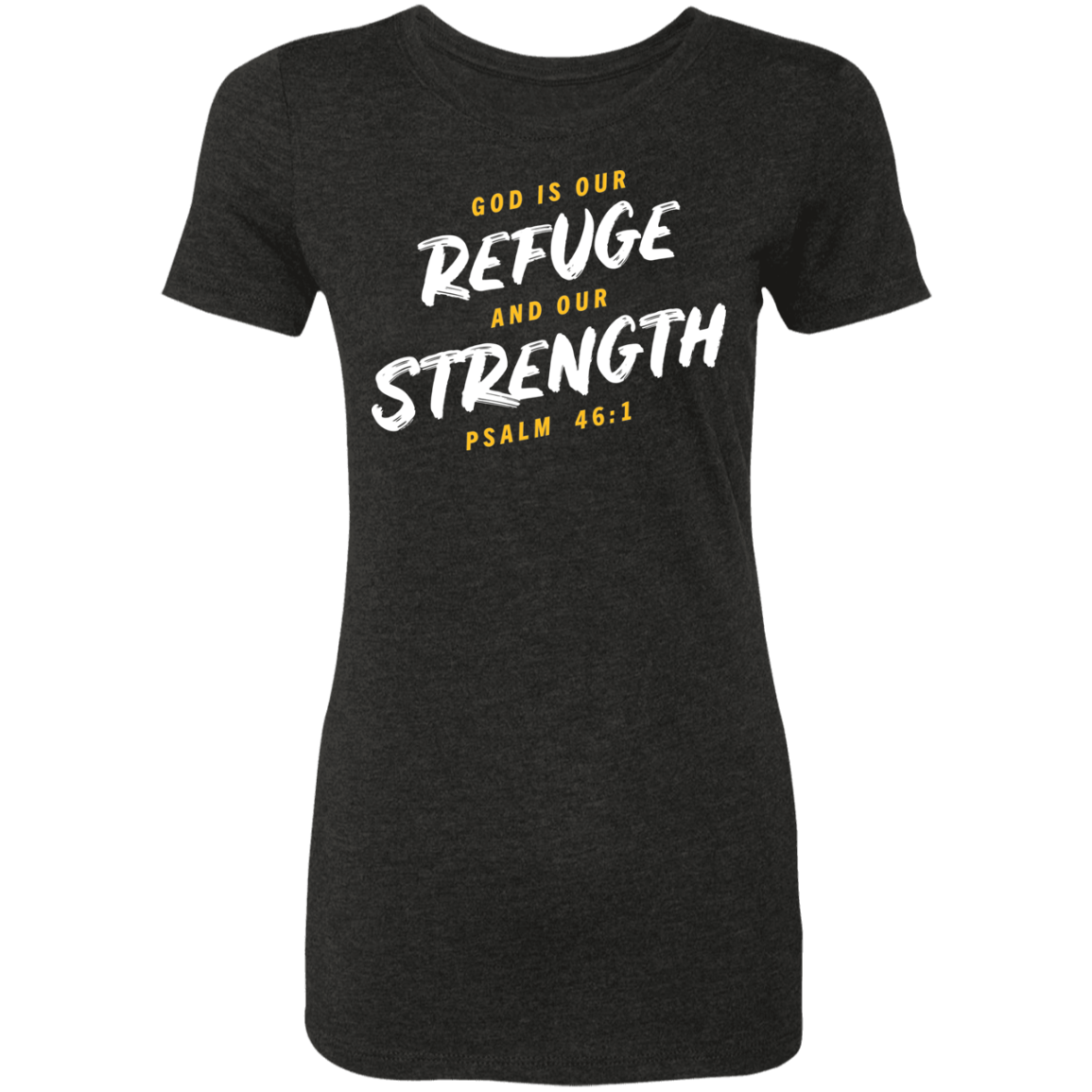 Refuge and Strength | Ladies’ Triblend T-Shirt