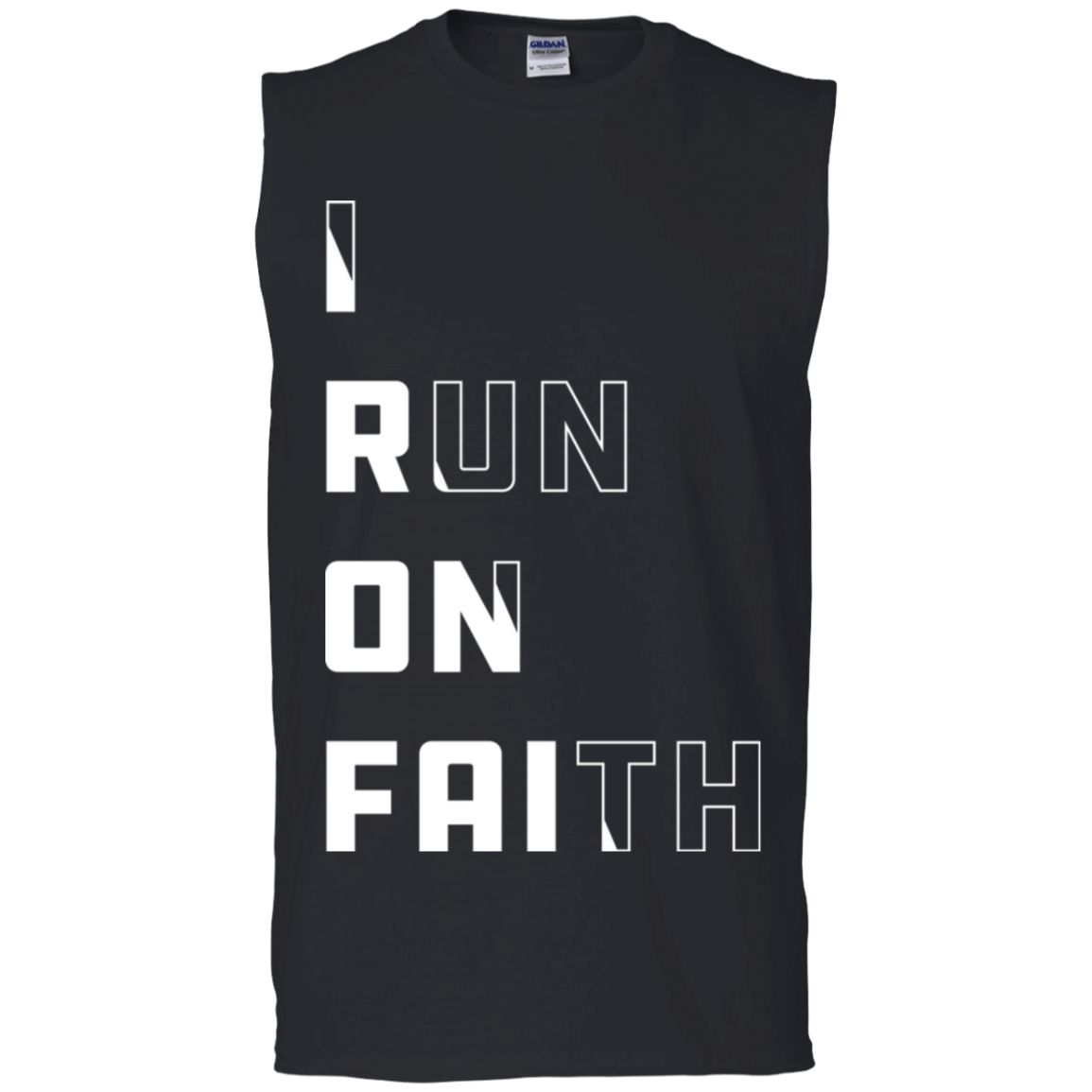 I Run | Men’s Sleeveless T-Shirt
