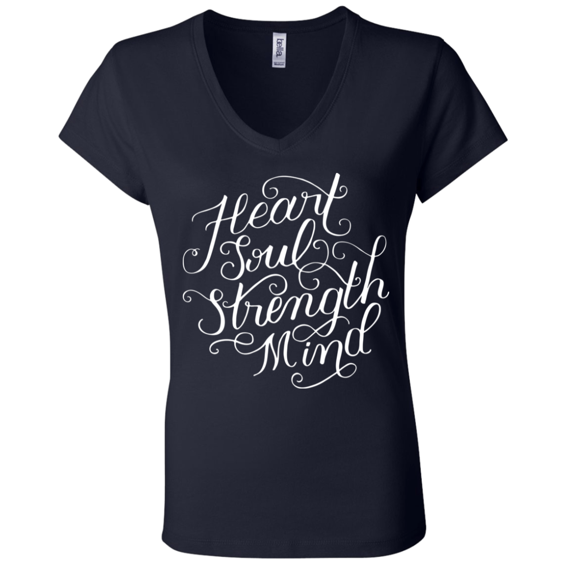 Heart Soul Strength Mind | Ladies’ Performance V-Neck