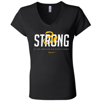 Be Strong | Ladies’ Performance V-Neck
