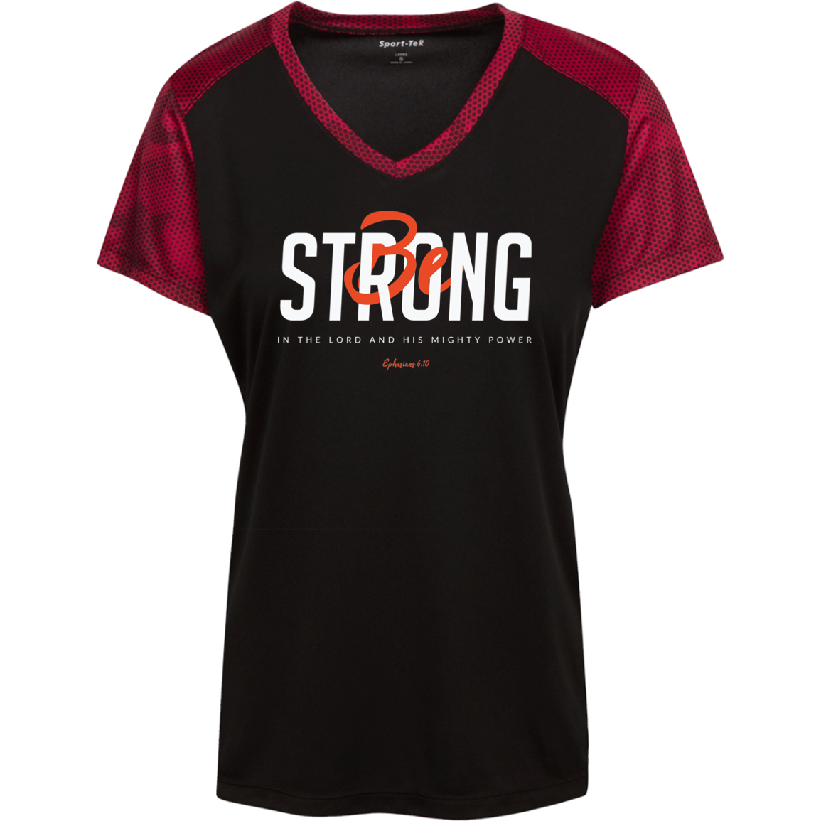 Be Strong | Ladies’ Colorblock T-Shirt