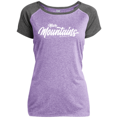 Move Mountains | Ladies’ Heather Performance T-Shirt