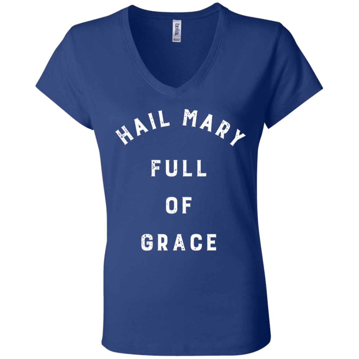 Hail Mary Dark | Ladies’ Performance V-Neck