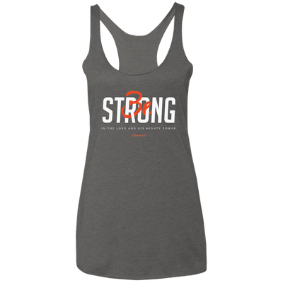 Be Strong | Ladies’ Racerback Tank