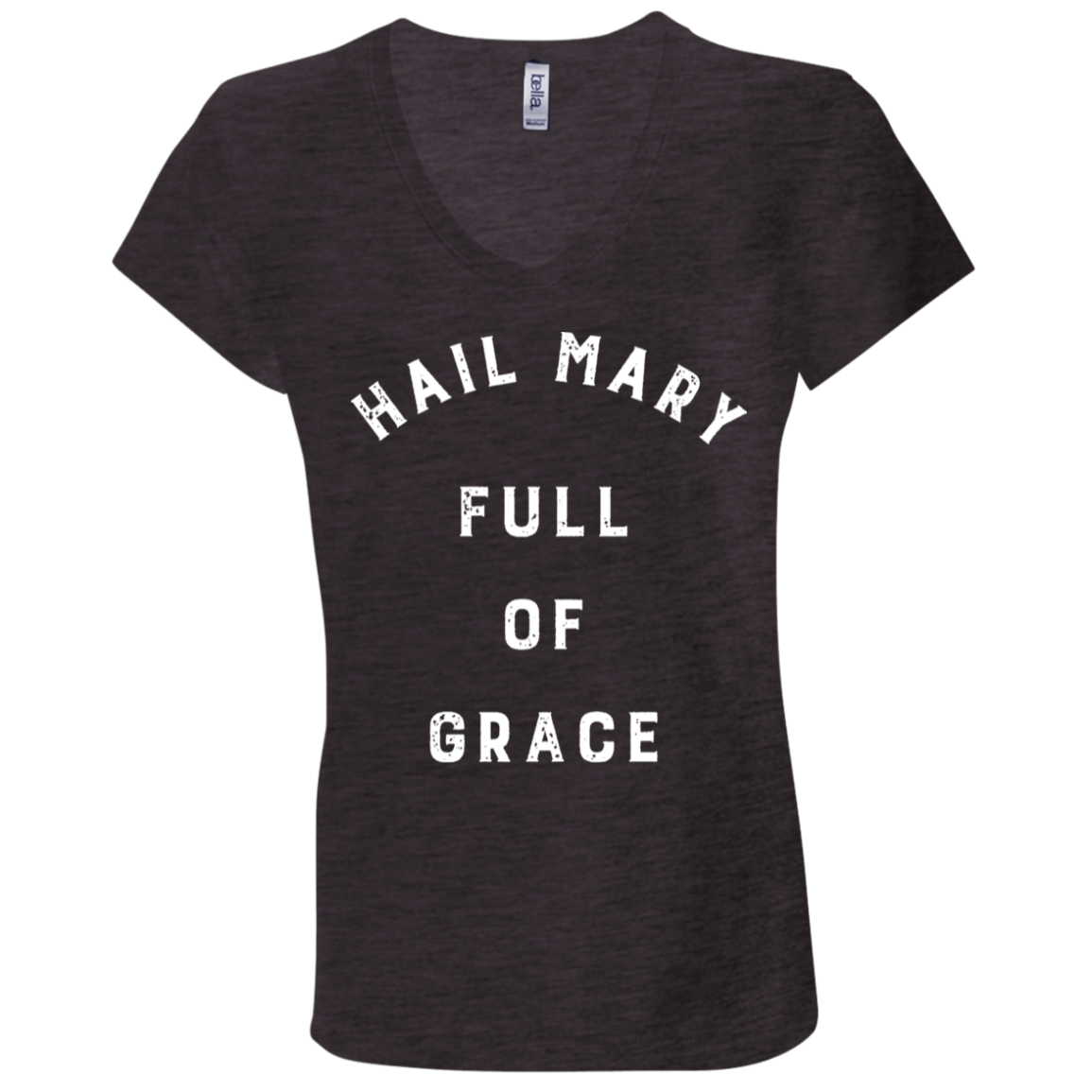 Hail Mary Dark | Ladies’ Performance V-Neck