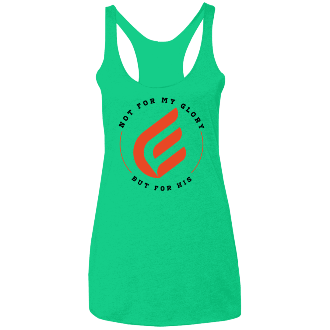 For His Glory | Ladies’ Racerback Tank