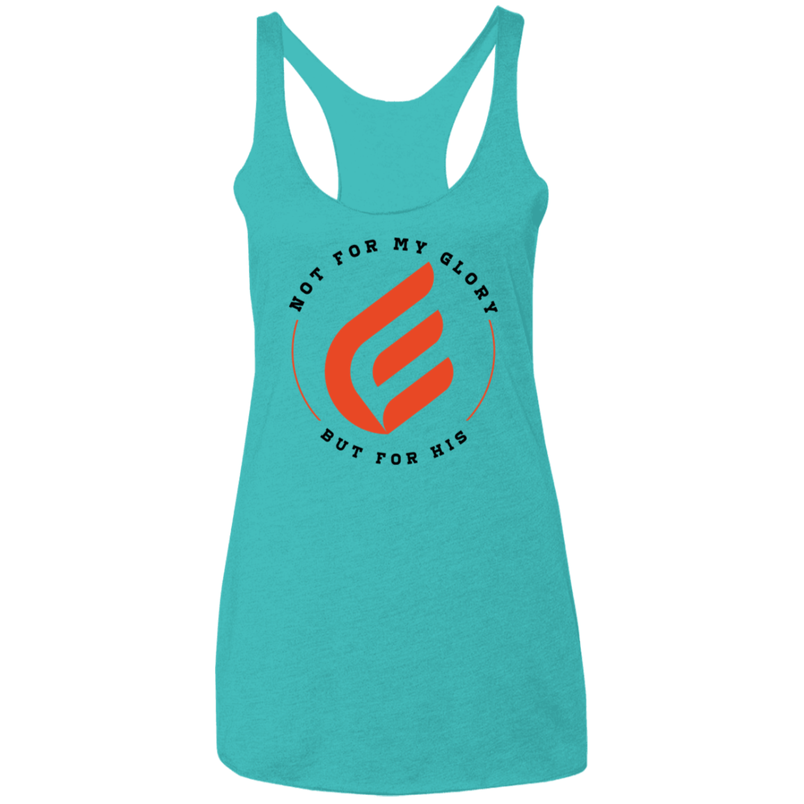 For His Glory | Ladies’ Racerback Tank