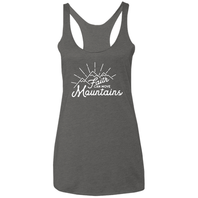 Faith and Mountains | Ladies’ Racerback Tank