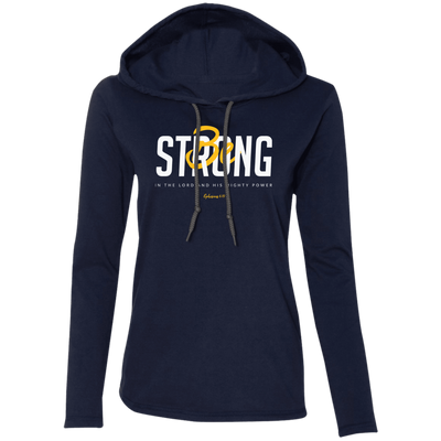 Be Strong | Ladies’ T-Shirt Hoodie