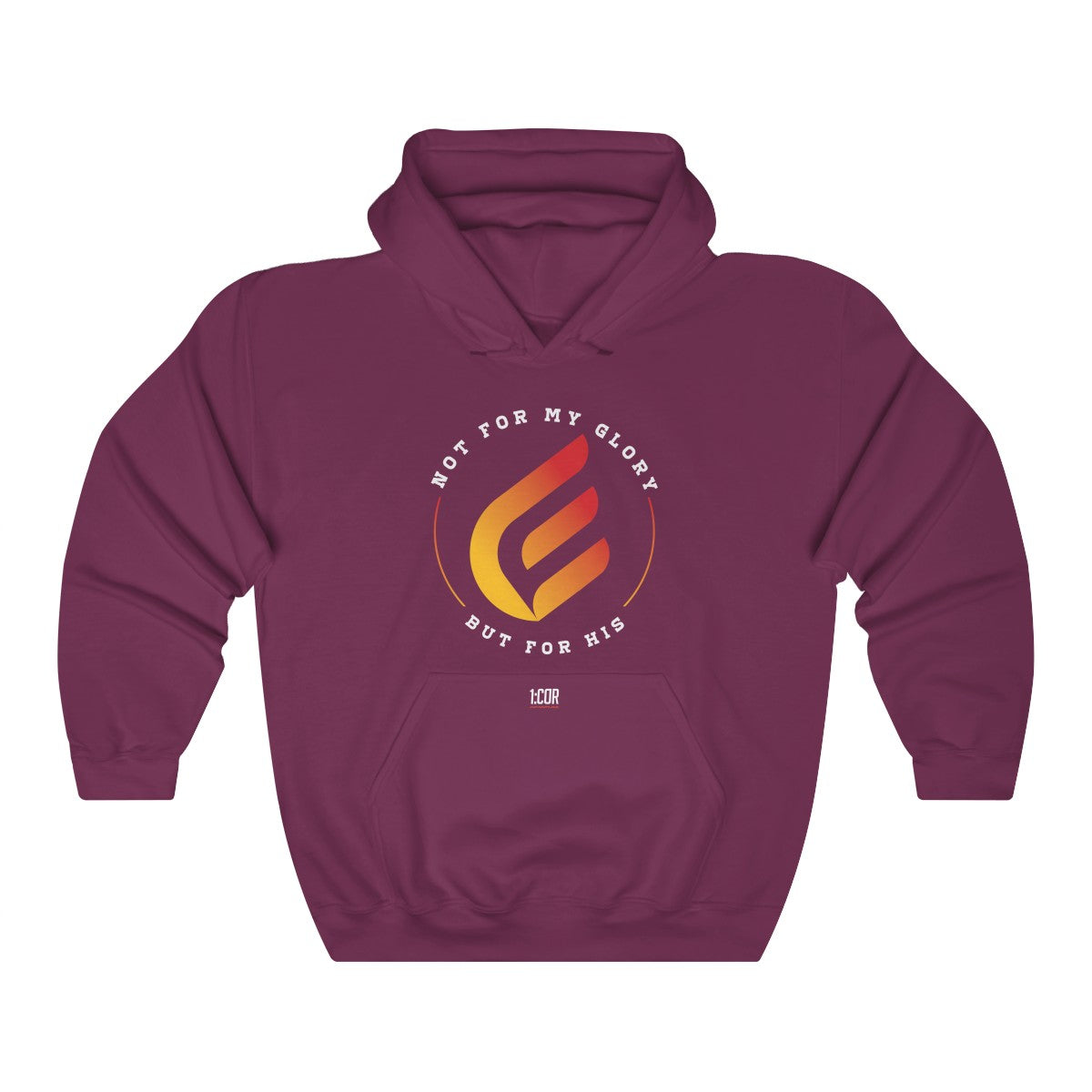 For His Glory | Hooded Sweatshirt