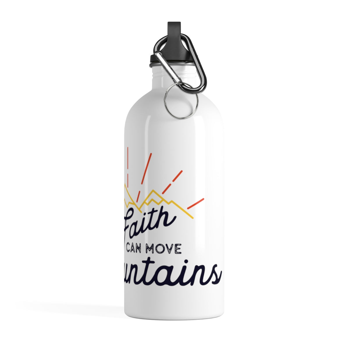 Faith and Mountains | Stainless Steel Water Bottle