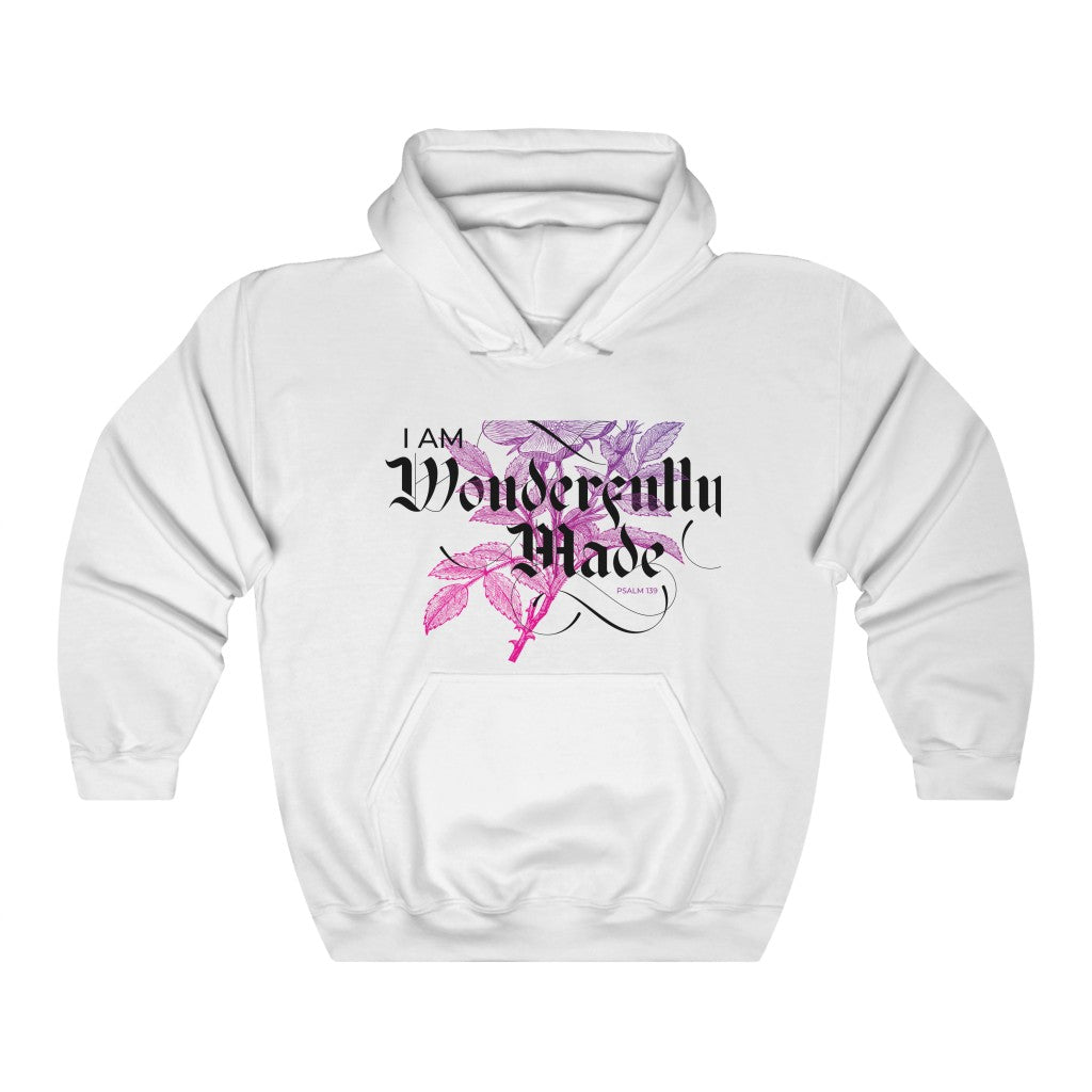 Wonderfully Made Light | Hooded Sweatshirt