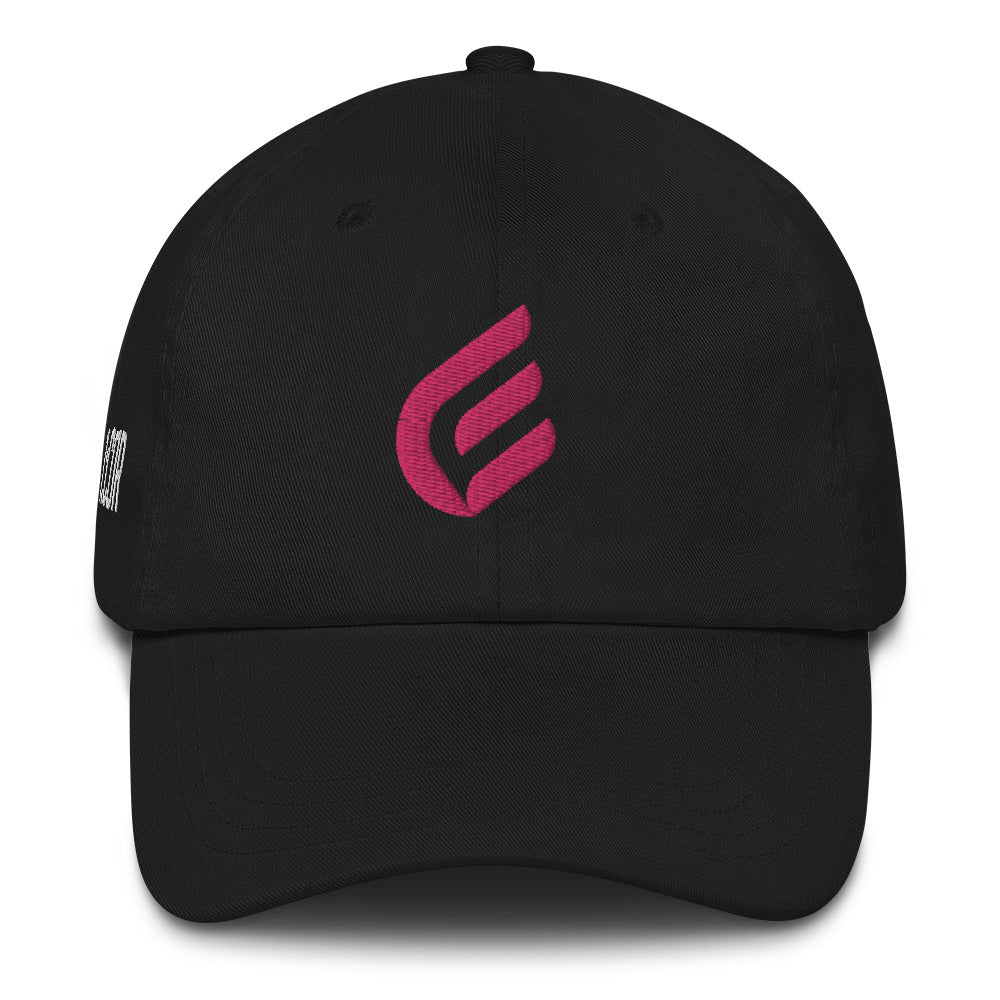 1:Cor Pink | Embroidered Dad hat