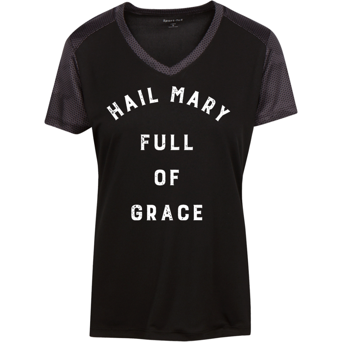 Hail Mary | Ladies’ Colorblock T-Shirt