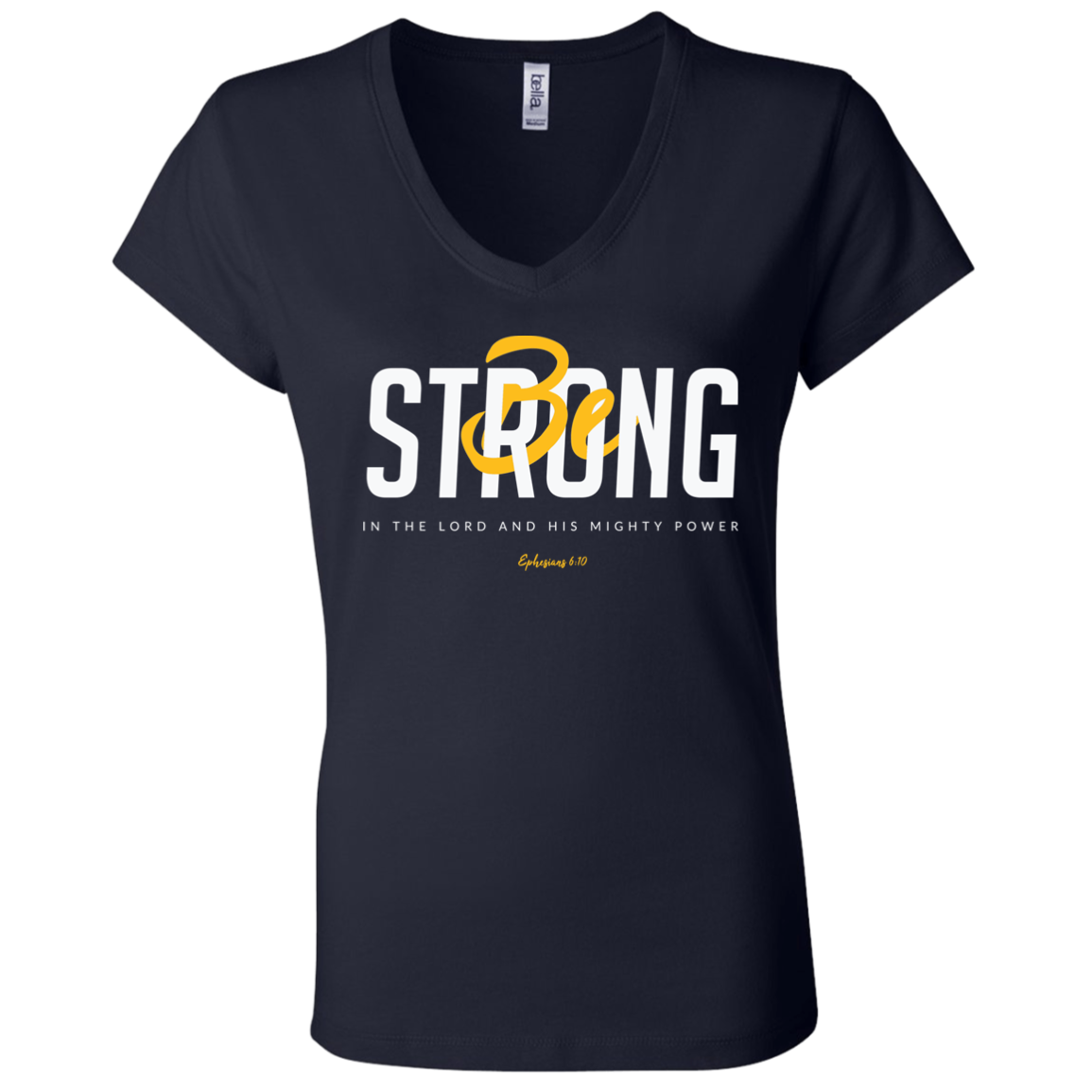 Be Strong | Ladies’ Performance V-Neck