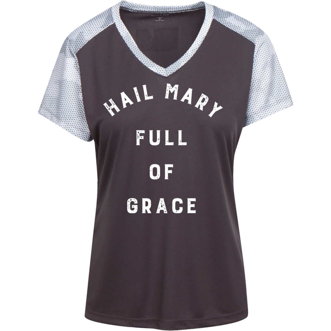 Hail Mary | Ladies’ Colorblock T-Shirt
