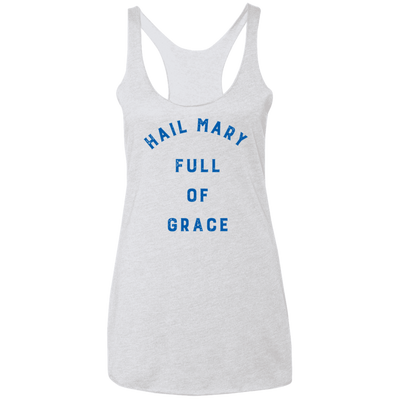 Hail Mary Light | Ladies’ Racerback Tank