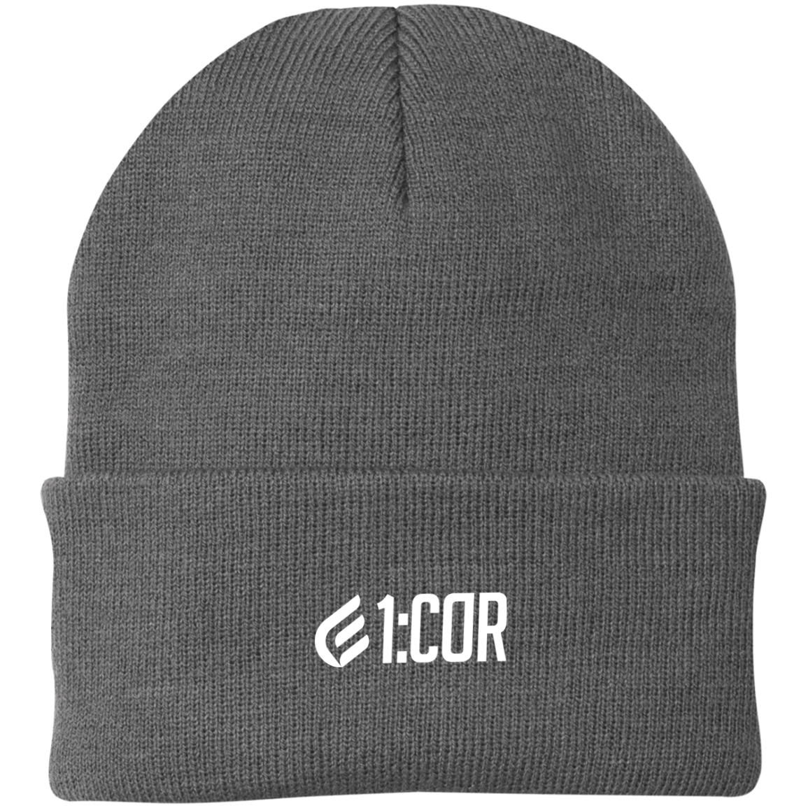 1:Cor | Embroidered Knit Beanie