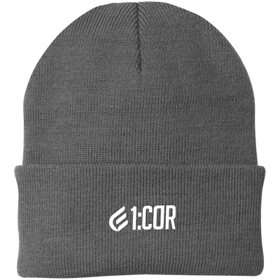 1:Cor | Embroidered Knit Beanie