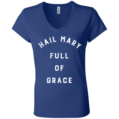Hail Mary Dark | Ladies’ Performance V-Neck