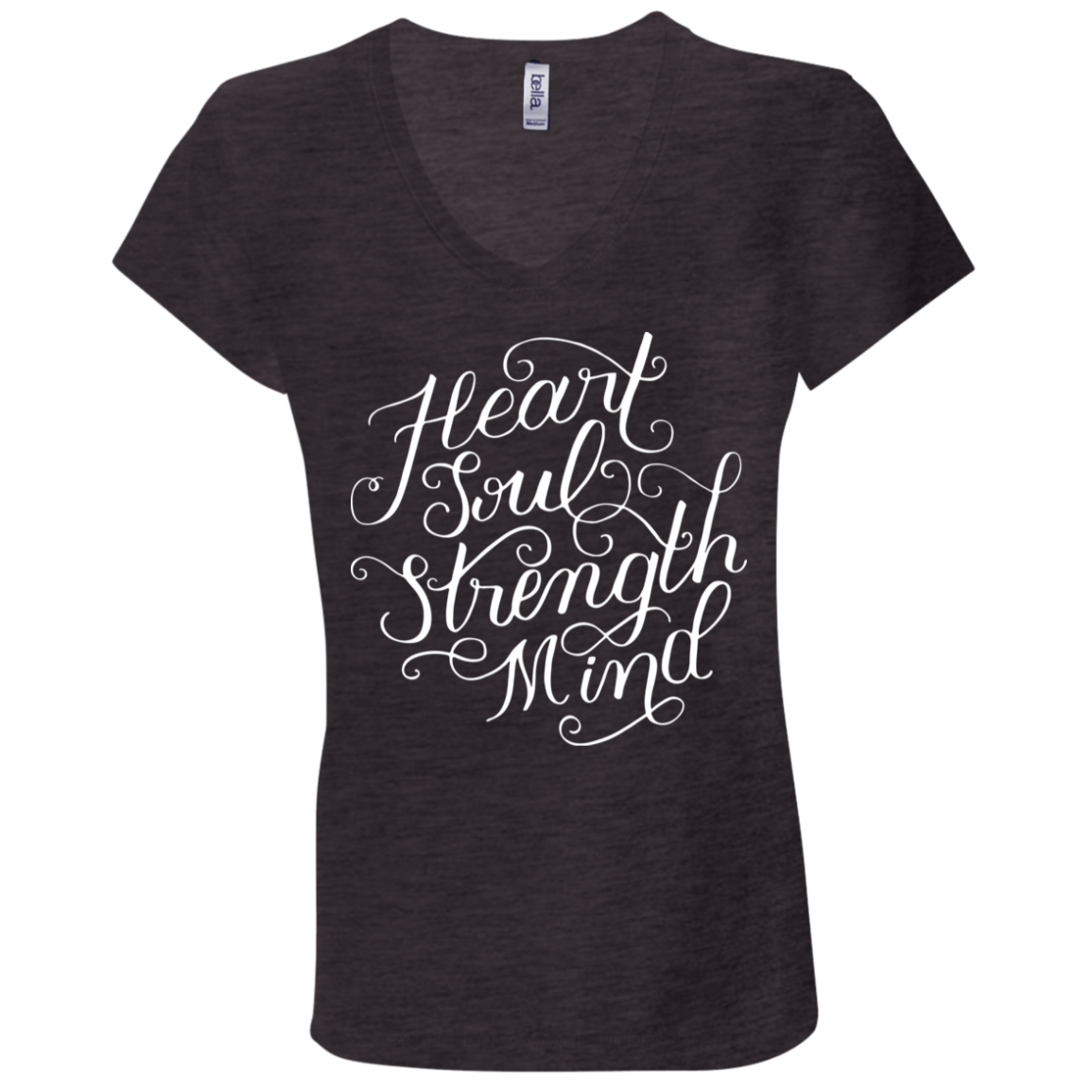 Heart Soul Strength Mind | Ladies’ Performance V-Neck