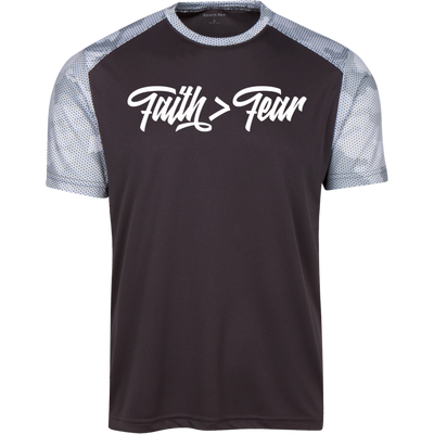 Faith > Fear | Men’s Colorblock T-Shirt