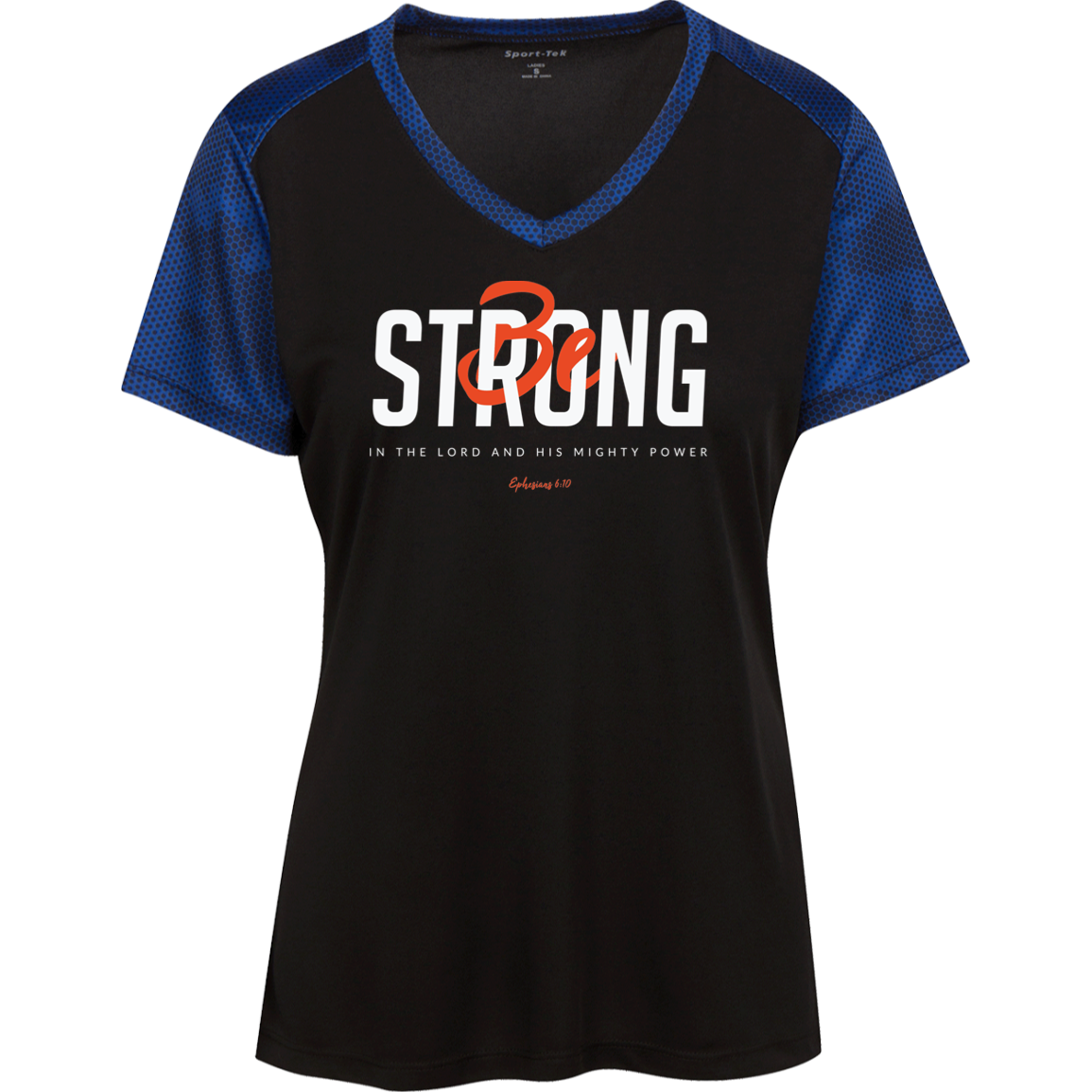 Be Strong | Ladies’ Colorblock T-Shirt