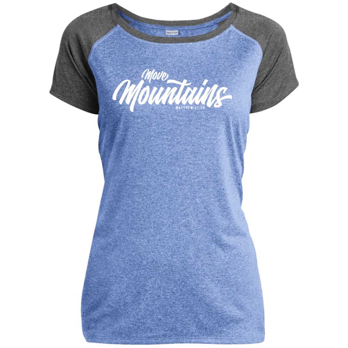 Move Mountains | Ladies’ Heather Performance T-Shirt