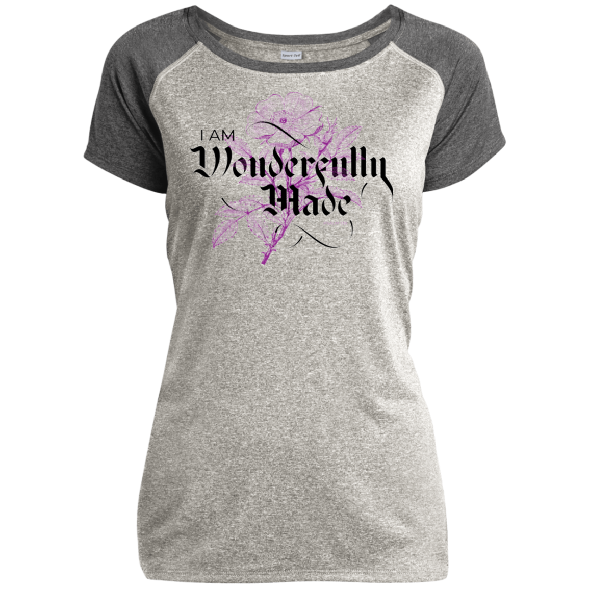 Wonderfully Made | Ladies’ Heather Performance T-Shirt