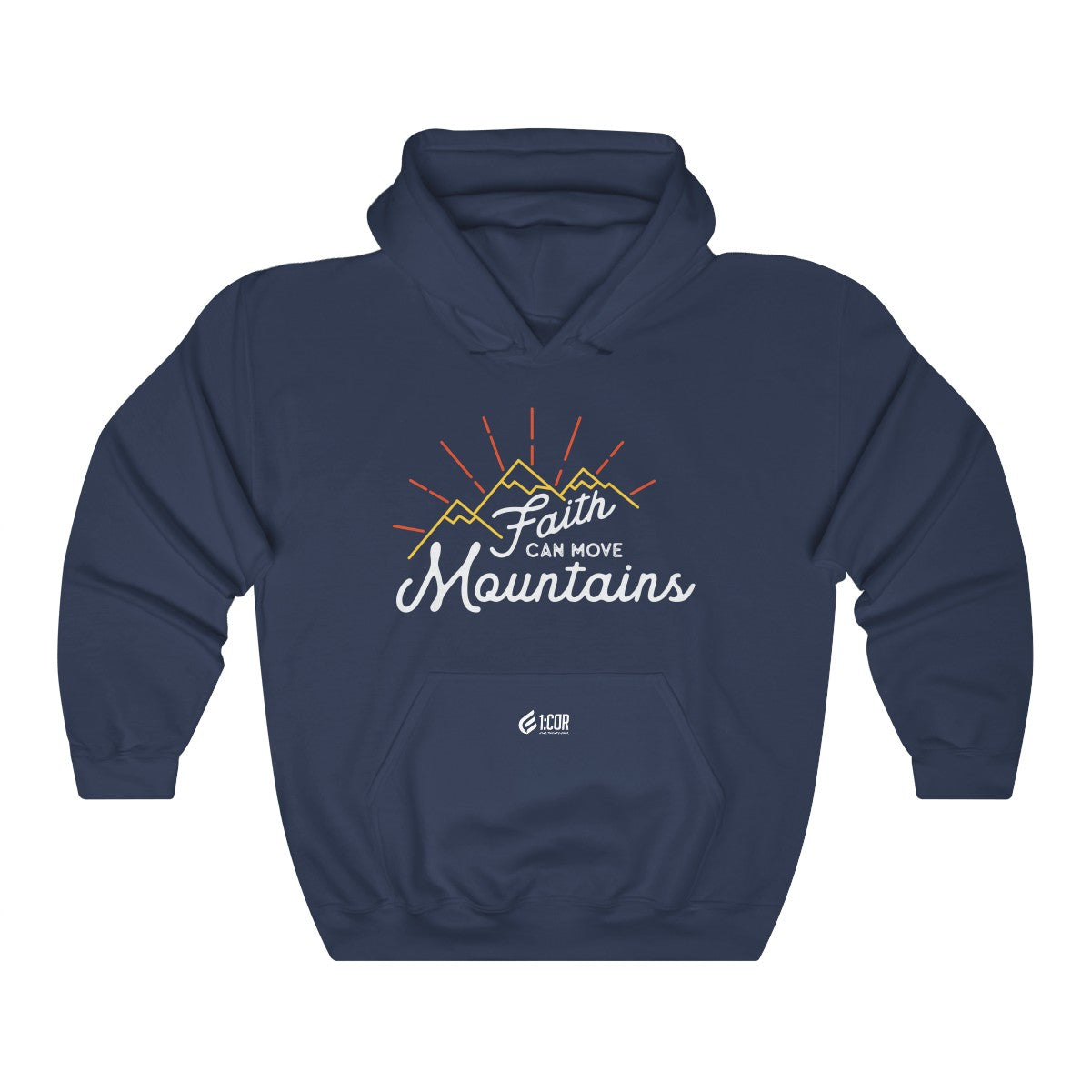 Faith and Mountains | Hooded Sweatshirt