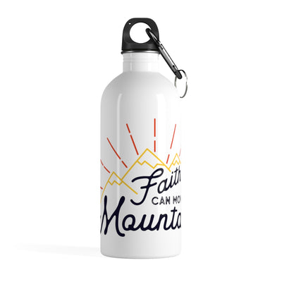 Faith and Mountains | Stainless Steel Water Bottle